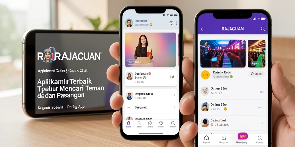 Tampilan antarmuka sederhana dan interaktif dari RAJACUAN.